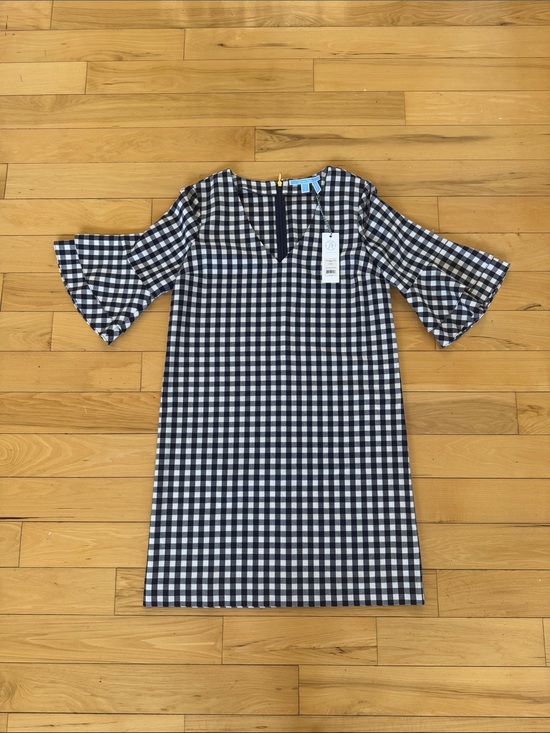 Draper James Dresses & Skirts - Draper James Navy and White Gingham Dress